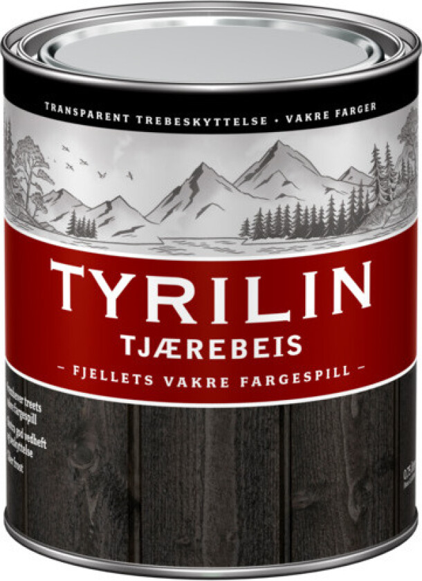 Tjærebeis tyrilin 16 mørk 0,75l
