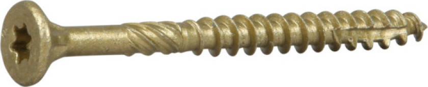 Treskrue essdrive trompethode torx stål ø: 6mm l: 70mm corrseal ant: 10stk