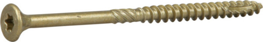 Treskrue essdrive trompethode torx stål ø: 6mm l: 100mm corrseal ant: 10stk