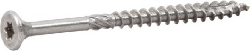 Treskrue essdrive trompethode torx rustfritt stål ø: 5mm l: 90mm ant: 10stk