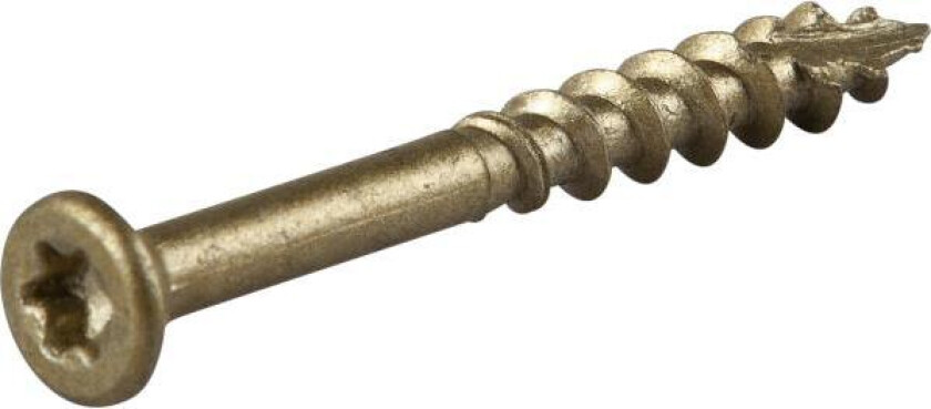 Terrasseskrue classic trompethode torx stål ø: 4.5mm l: 42mm ant: 1600stk