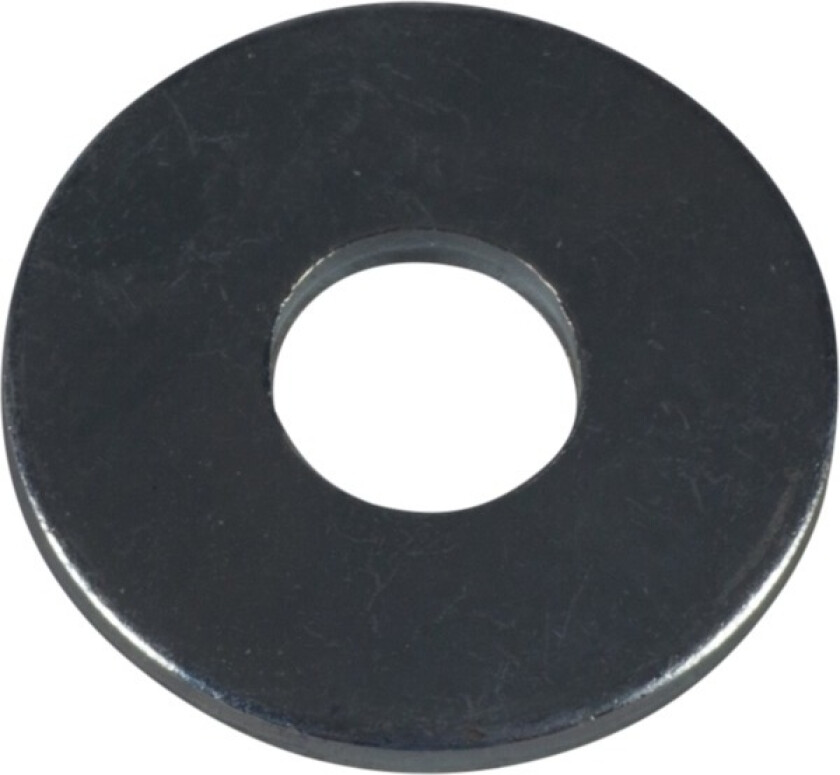 Nagleskive stål blankforsinket m6 ytre ø: 18mm t: 1.6mm ant: 100stk