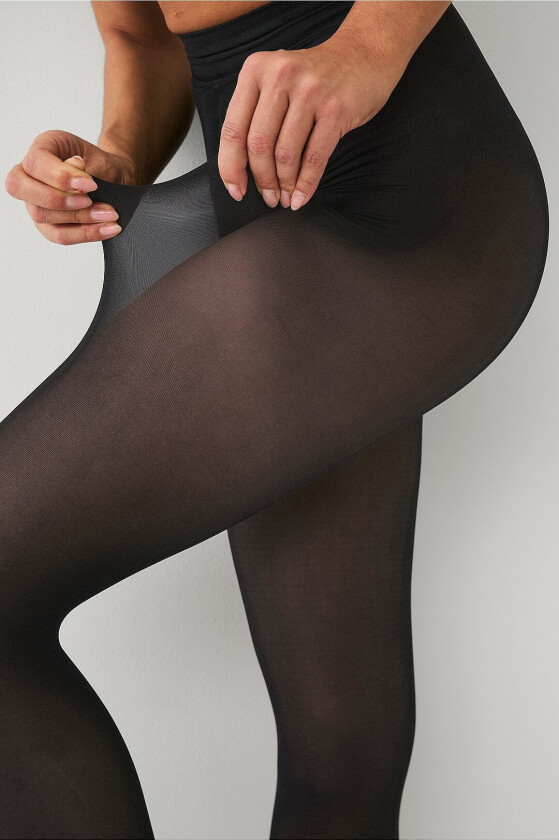 Rivebestandig strømpebukse - Svart