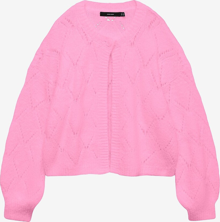 Genser Vmnovah LS Button Cardigan Exp - Rosa