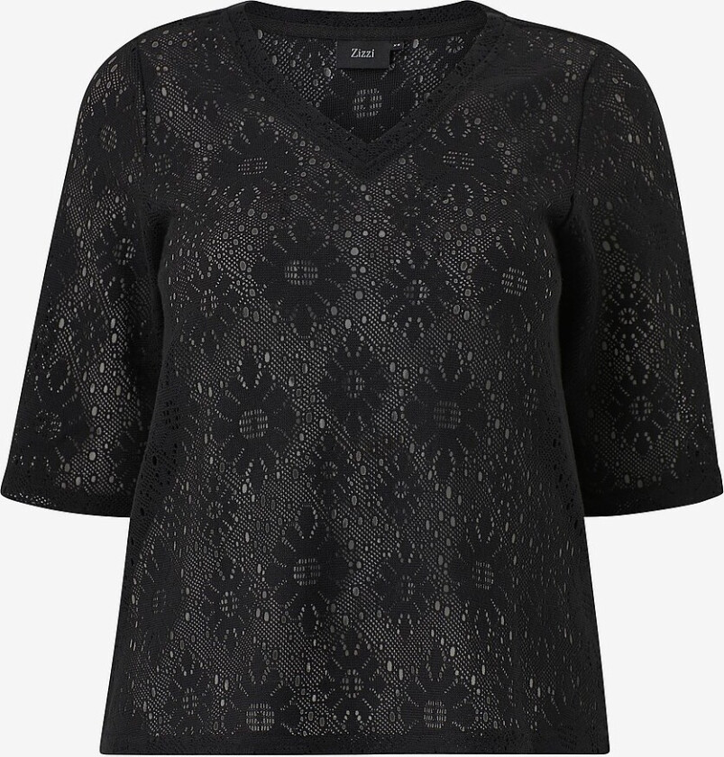 Topp mHitta 1/2 Blouse - Svart
