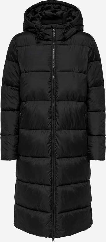 Jakke onlMontana Long Puffer Jacket - Svart