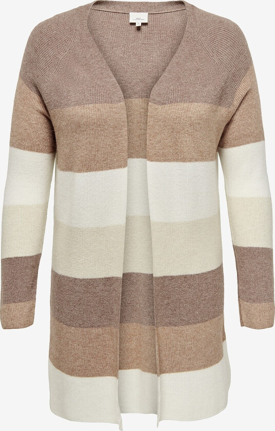 Kardigan caraAtija L/S Stripe Cardigan Knt - Brun