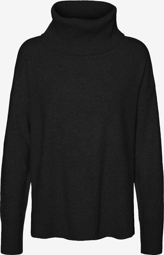 Genser vmDoffy LS Cowlneck Blouse - Svart