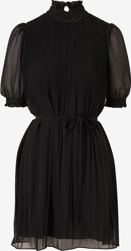 Kjole Plissee Dress - Svart