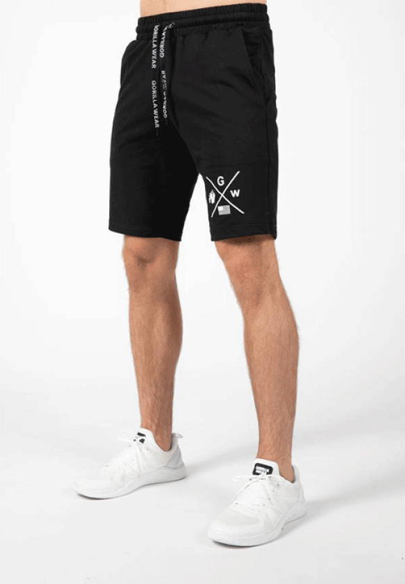 Cisco Shorts, Black/White