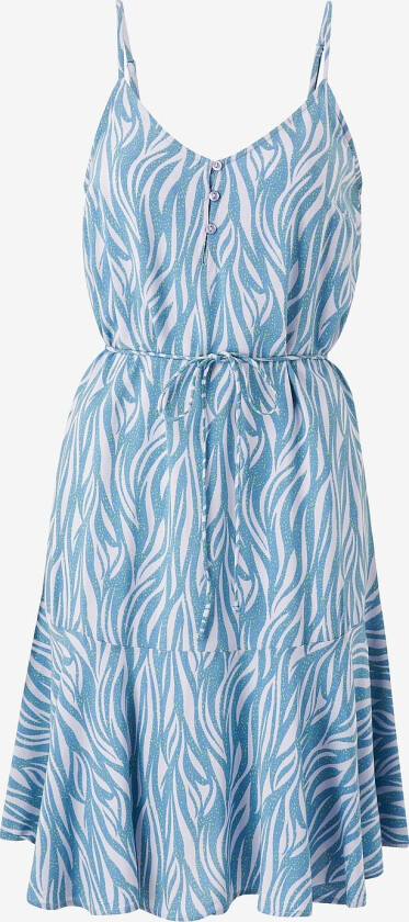 Kjole pcNya Slip Button Dress - Blå
