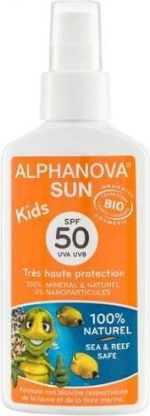 Sun Kids, Bio Sunscreen Spray, Filter 50 (Asl06840)