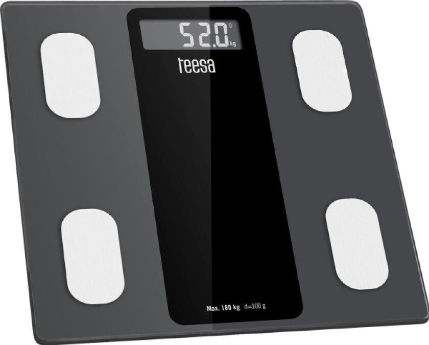 Kjøkkenvekt Teesa Baderomsvekt Med Kroppssammensetningsanalyse Body Analyzer