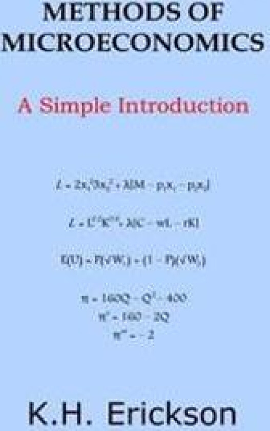 Methods of Microeconomics