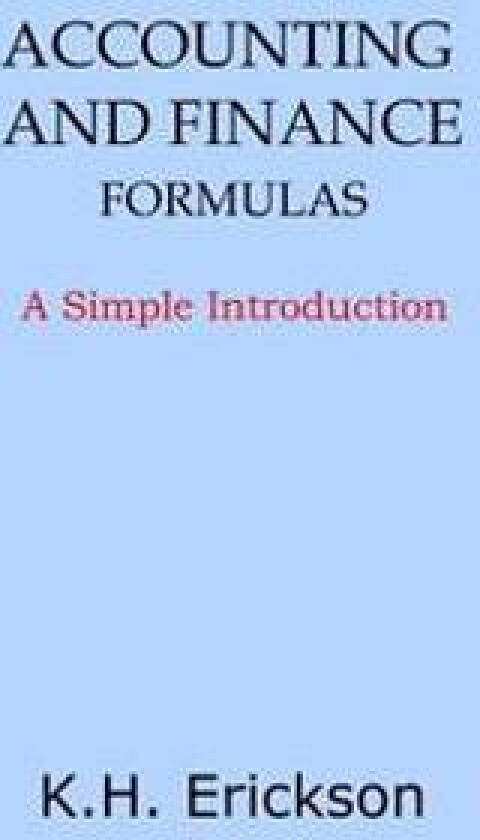 Accounting and Finance Formulas