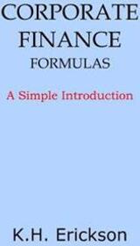 Corporate Finance Formulas