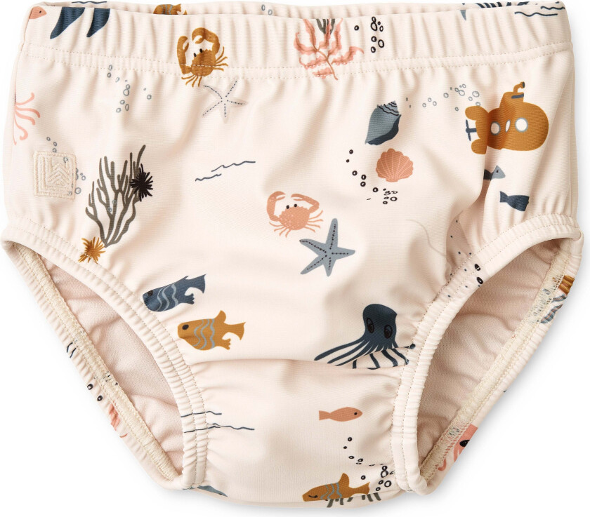 Anthony Baby Badebukse, Sea Creature/Sandy, 86 - Badetøy - Polyester,Elastan