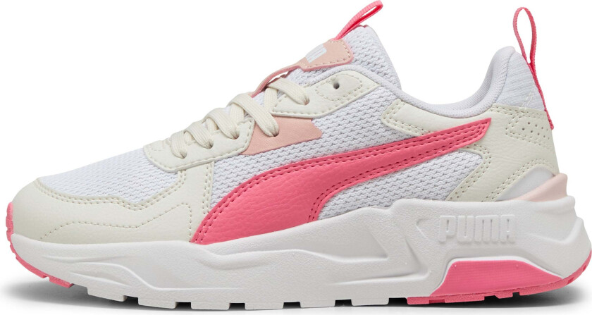 Trinity Lite Jr Sneakers, Hvit, 37 -  Sneakers - Gummi,Skinn,Skinnimitasjon