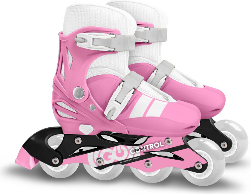 Skids Control Inlines Størrelse 30-33, Rosa/Grå - Inlines - Metall