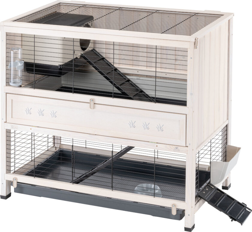 Trebur Indoor Home - Hvit: L 107,5 x B 67,5 x H 102 cm