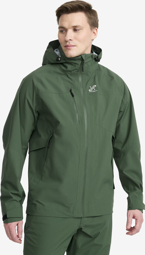Cloud 3L Shell Jacket Herre Garden Topiary, Størrelse:2XL - Skalljakke, Turjakke & Vindjakke