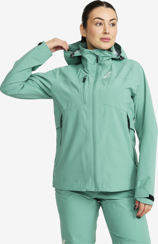 Cloud 3L Shell Jacket Dame Bristol Blue, Størrelse:M - Skalljakke, Turjakke & Vindjakke