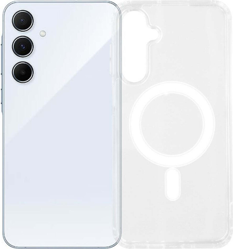 Samsung Galaxy A26 (5G) Fleksibelt Plast Deksel - MagSafe Kompatibel - Gjennomsiktig