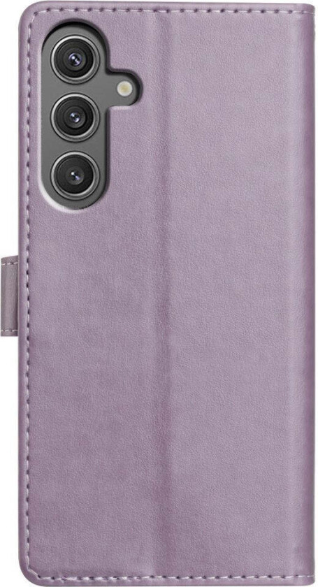 Samsung Galaxy A26 (5G) Kunstskinn Flip Deksel m. Strop - Lilla