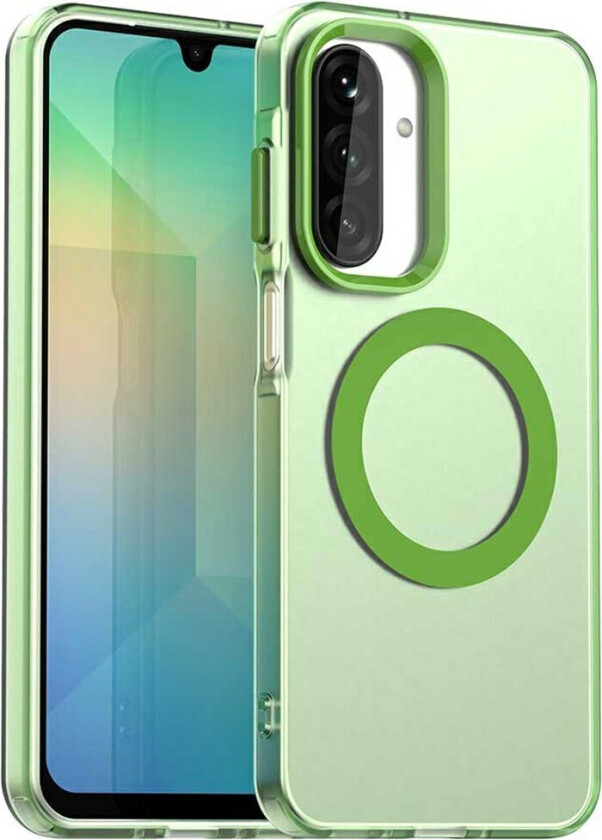 Samsung Galaxy A26 5G Deksel Hybridbeskyttelse med MagSafe - Grønn