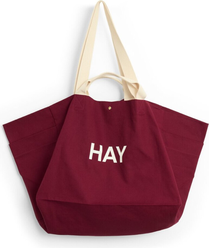 Weekend Bag Organic veske L Burgundy