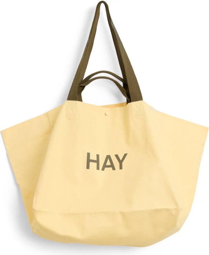 Weekend Bag Organic veske L Soft yellow