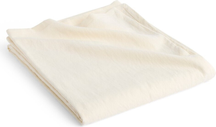Linen sengeteppe 240x260 cm Cream