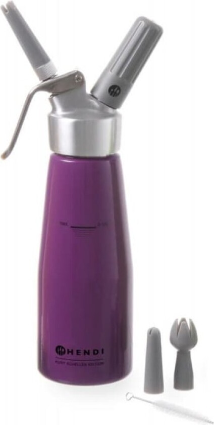 Piskekremsifon Kurt Scheller Lilla 0,5 L - Hendi 975886