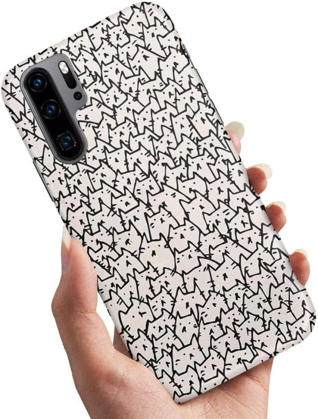 Huawei P30 Pro - Deksel/Mobildeksel Kattgruppe