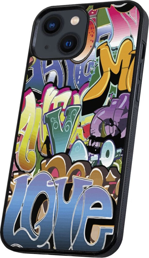 iPhone 13 - Deksel/Mobildeksel Graffiti