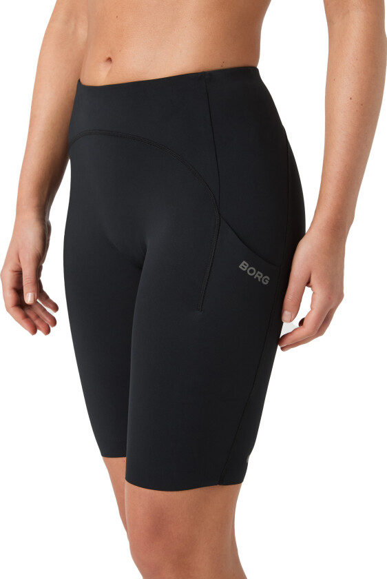 Women's Borg Running Short Tights Black Beauty