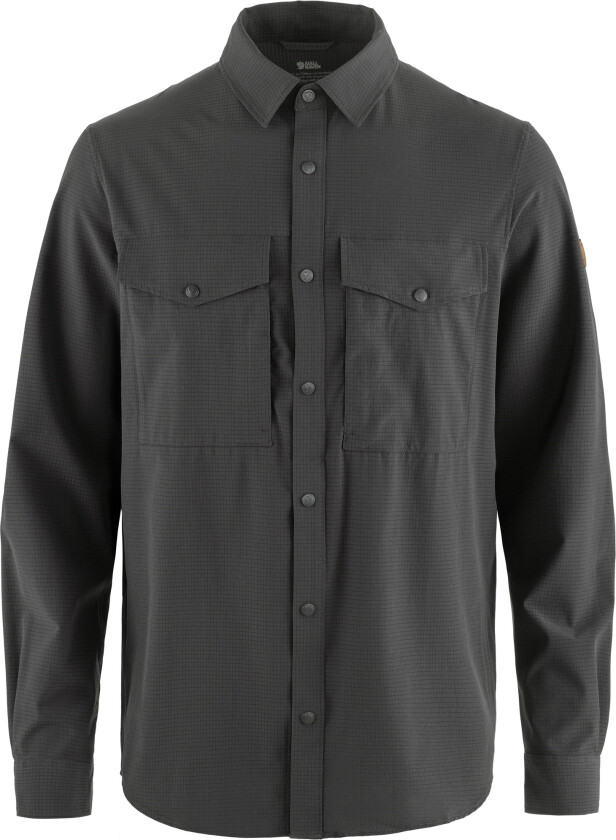 Men's Abisko Trekking Shirt Dark Grey