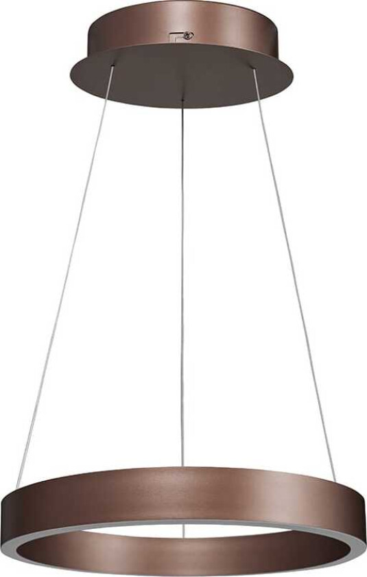 Gloria takpendel ned lys 40 cm 3000K 30W dimbar - Coffee