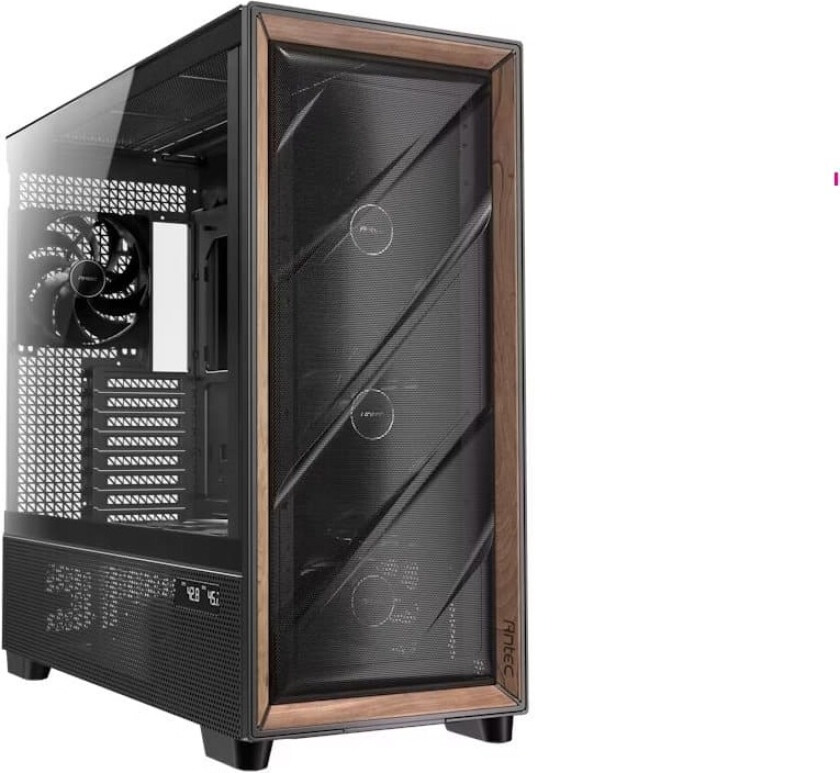 Flux Pro - FT - utvidet ATX (E-ATX) - sidepanel med vindu (herdet glass) - ingen strømforsyning - USB/lyd