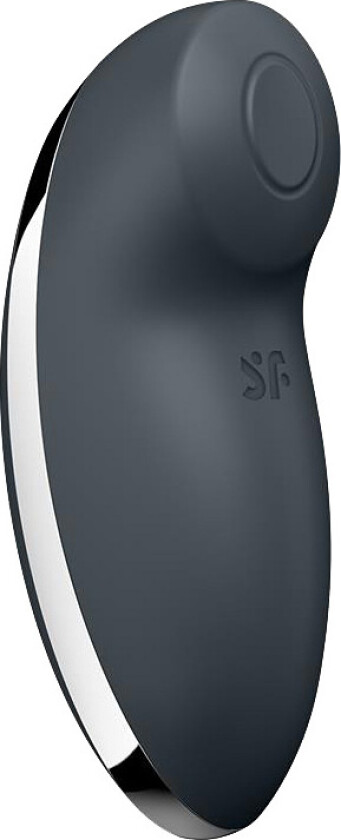 Satisfyer: Tap & Climax 2 Lay-On Vibrator, grå