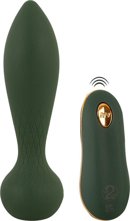 Emerald Love: Luxurious RC Anal Plug