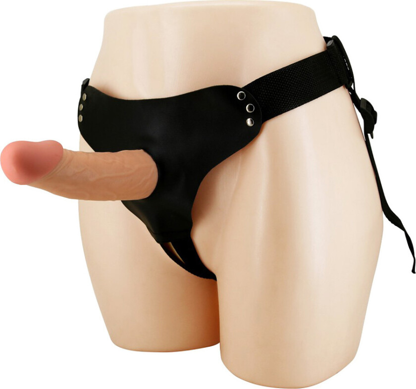 Pretty Love: Stark, Strap-On Harness with Hollow Dildo