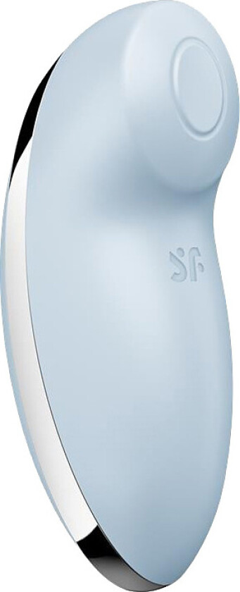 Satisfyer: Tap & Climax 2 Lay-On Vibrator, blå