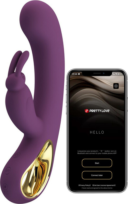 Pretty Love: Liam, App Controlled Rabbit Vibrator
