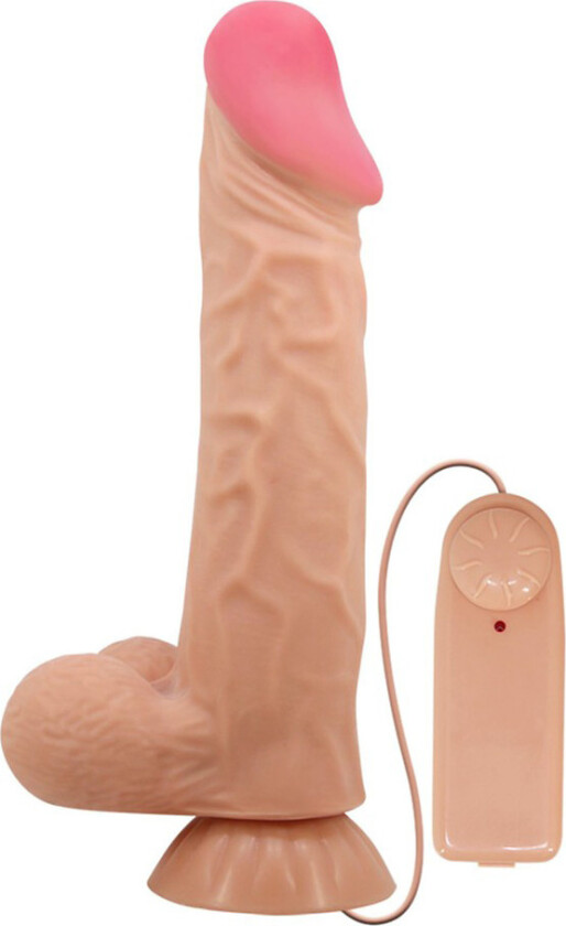 Pretty Love: Sliding Skin Dildo Vibrator, 24 cm