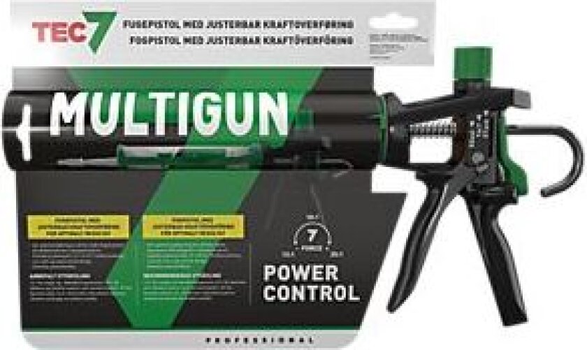 Fugepistol multigun fugepistol justerbar kraft