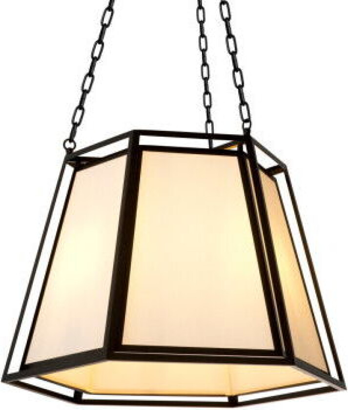 Moreno taklampa svart