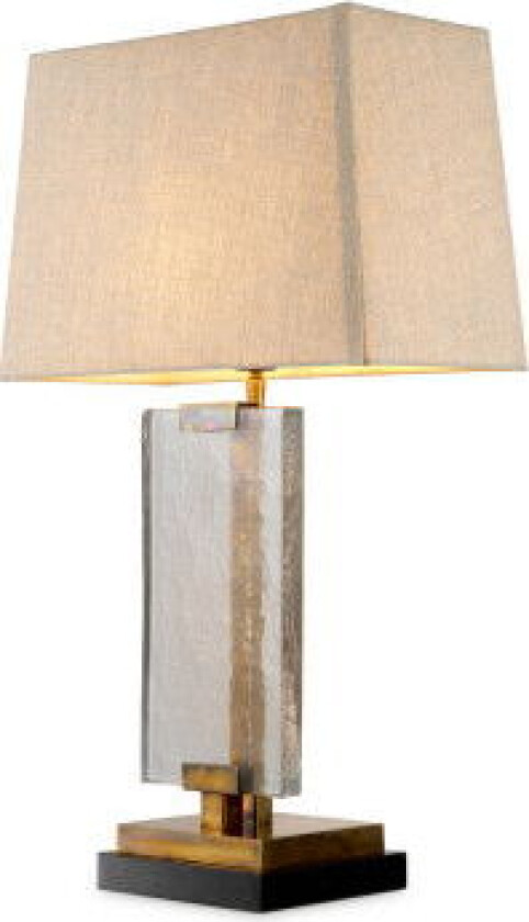 James bordlampe vintage messing