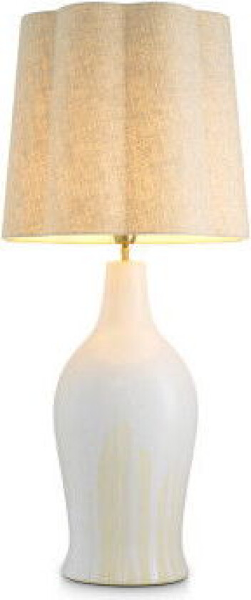 Beatriz bordlampe hvit