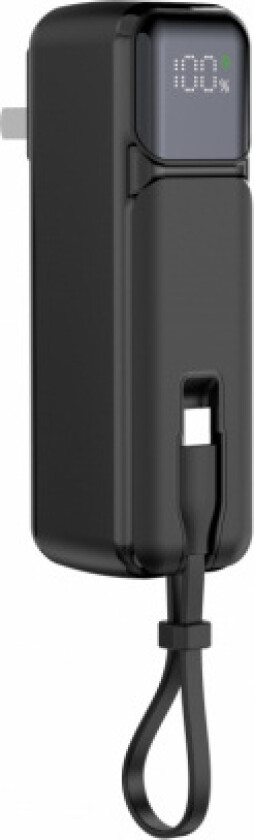 Powerbank vegglader (US) 5000 mAh